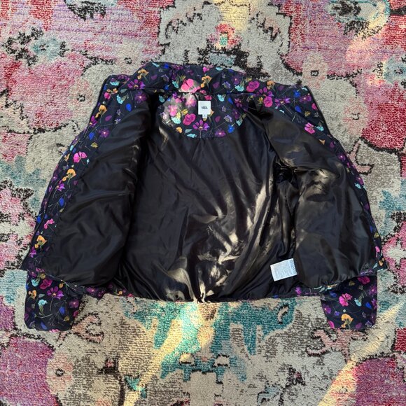 Vans Floral Foundry V Printed Puffer MTE-1 Jacket Womens XL - Picture 4 of 7